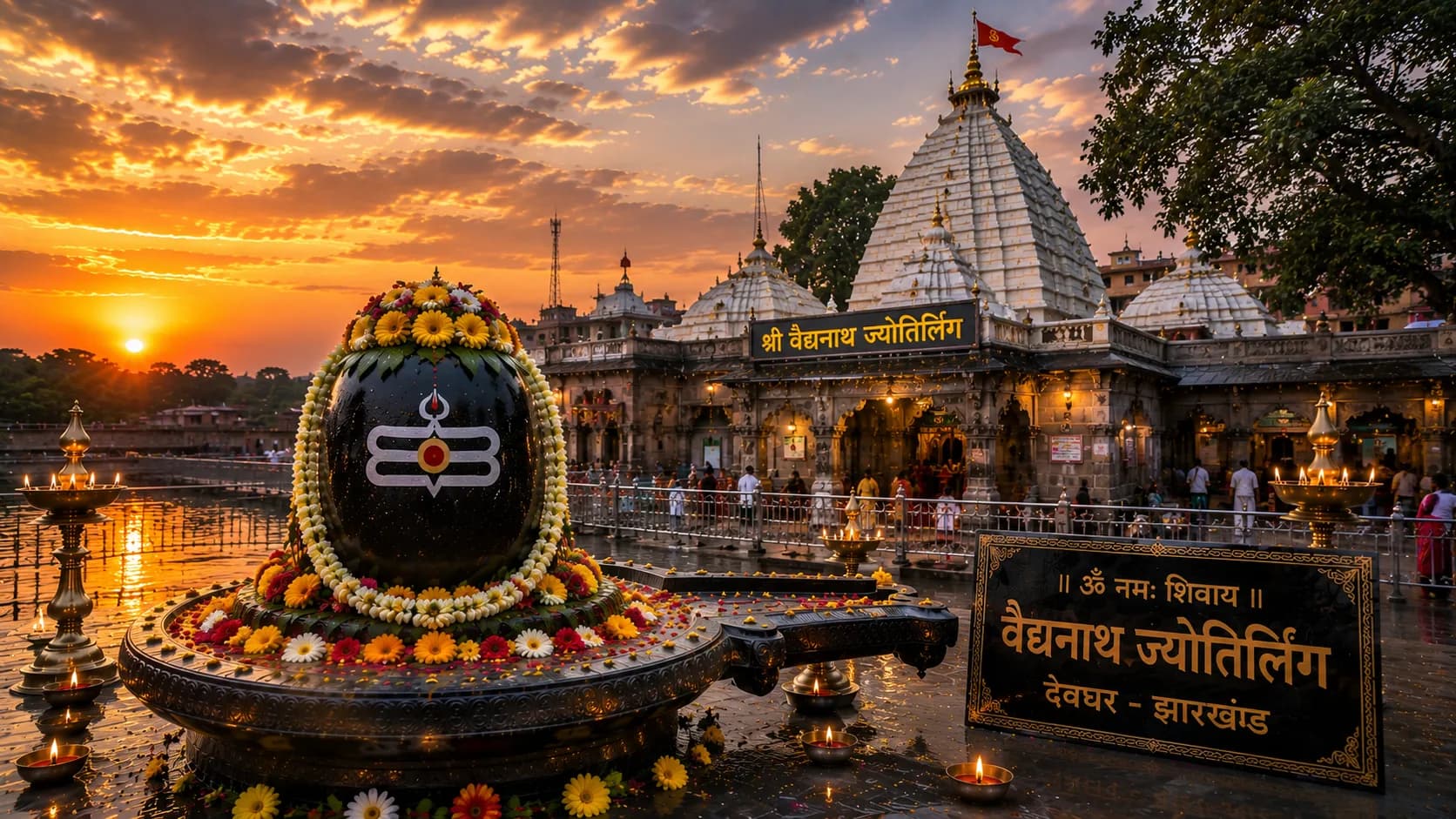 वैद्यनाथ ज्योतिर्लिंग — प्रतीकात्मक चित्र